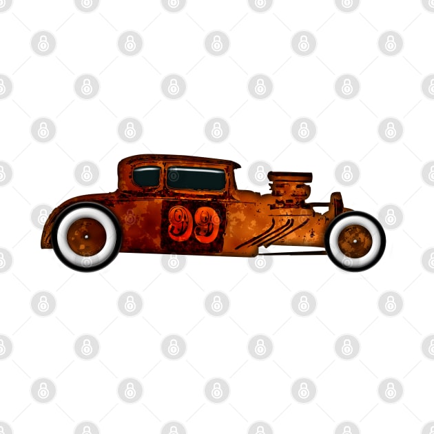 Rusty Rat Rod Design by DrewskiDesignz