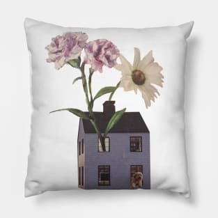 Flower House Puppy Pillow