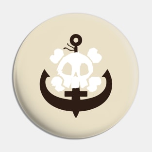 Skull Ships Anchor Pin