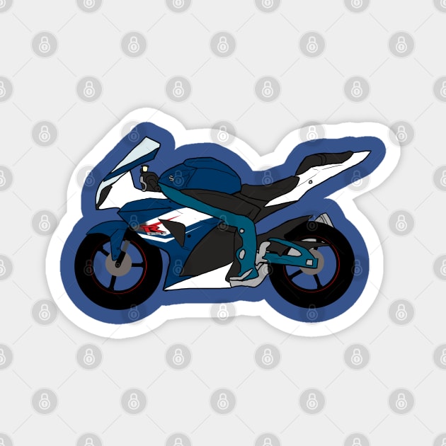 Suzuki GSX-R Magnet by Luzinha