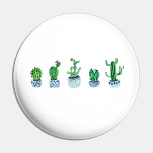 Cactus in watercolor Pin
