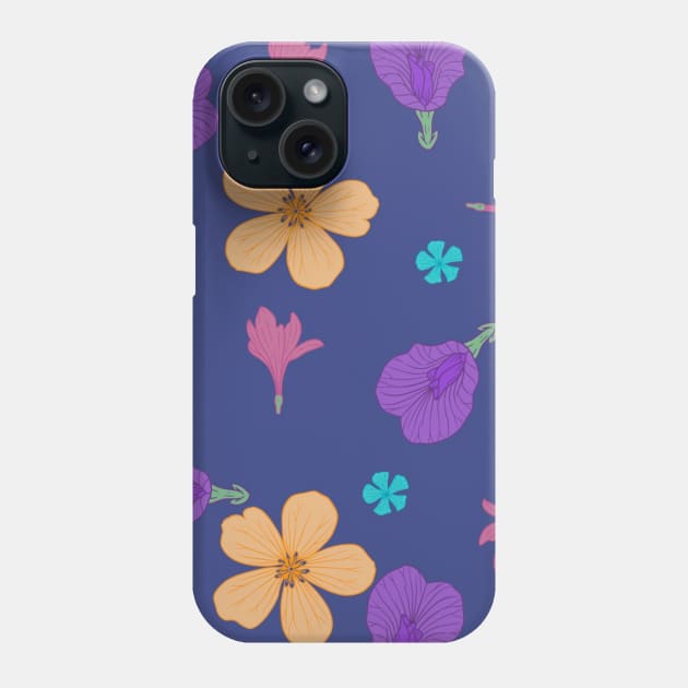 Floral pattern Phone Case by VizirArt