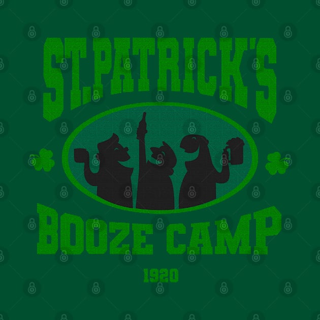 St.Patrick's Day Booze Camp Design 2 by Block28Designs