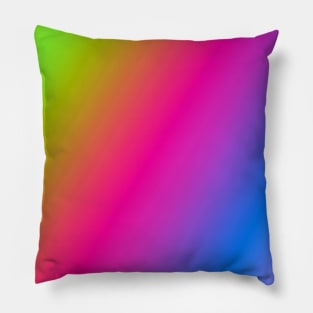 BLUE GREEN PINK YELLOW ABSTRACT TEXTURE Pillow