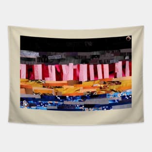 Polygender Pride Flag Tapestry