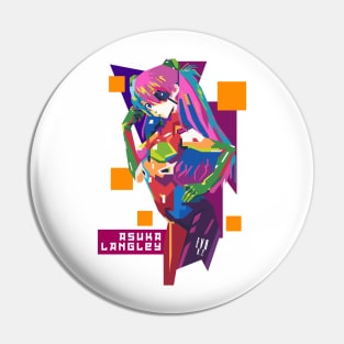 WPANIME - ASUKA LANGLEY Pin