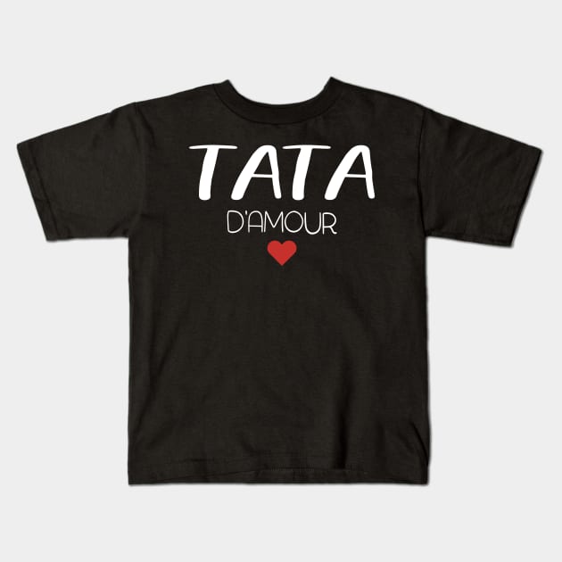 Tee-shirt tata, idée cadeau famille