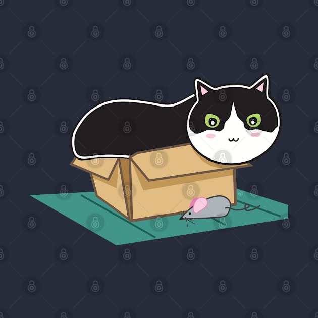 Box Kitty by KimonoKat