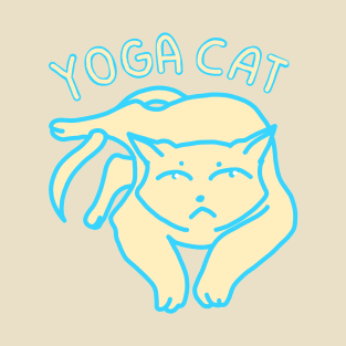 Yoga Cat 04 T-Shirt