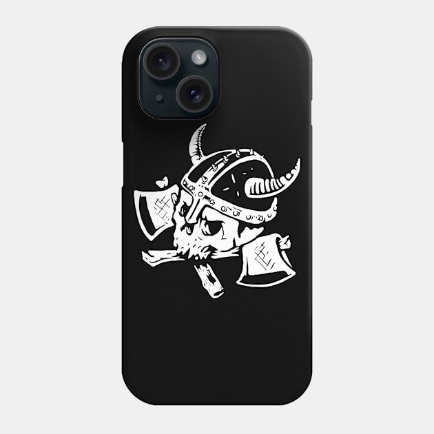Death Viking Phone Case by quilimo