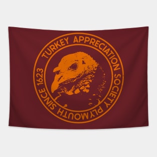 Turkey Appreciation Society (Mono) Tapestry