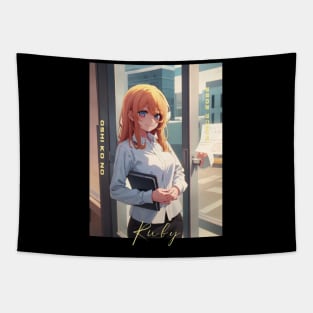 Hoshino Ruby Oshi No Ko Tapestry