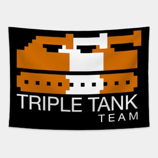 Triple Tank Team Tapestry