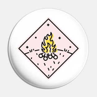 Campfire Pin