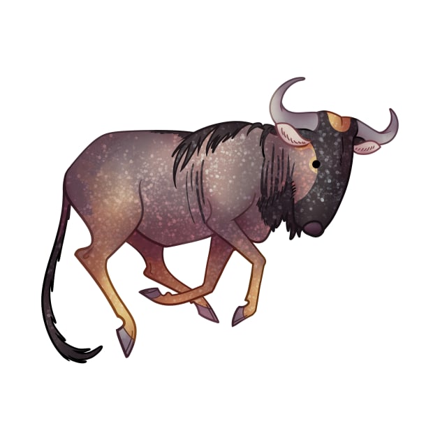 Cozy Wildebeest by Phoenix Baldwin