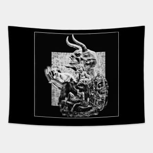 Monochrome design Tapestry