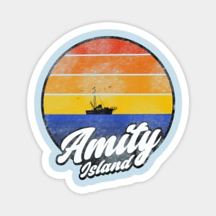 Amity island vintage Magnet