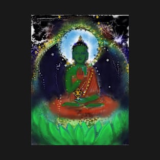 Amoghasiddhi - green Buddha of the North T-Shirt