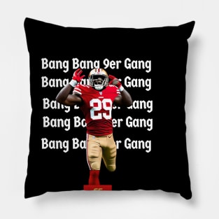 Bang Bang 9er Gang cute 49 ers graphic design Pillow