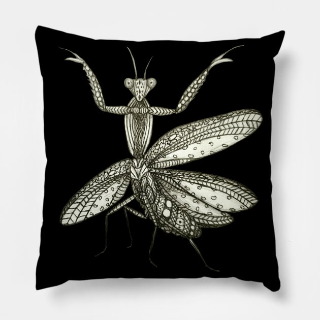 Mantis Pillow by J.Rage