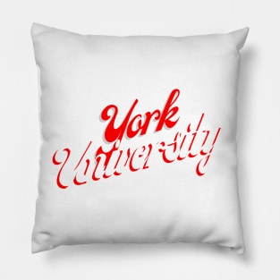 York University Pillow