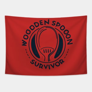 Wooden Spoon Survivor Tapestry