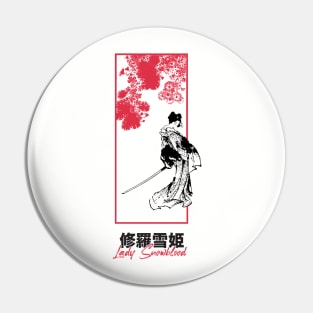 Lady Snowblood Pin