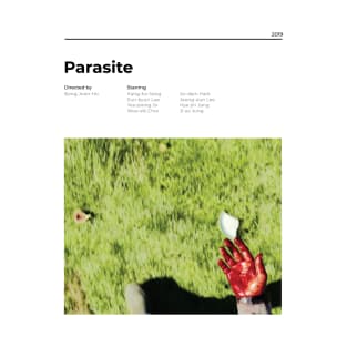 Parasite - Minimalist Movie Poster -  Bong Joon Ho T-Shirt