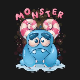 cartoon halloween monster T-Shirt