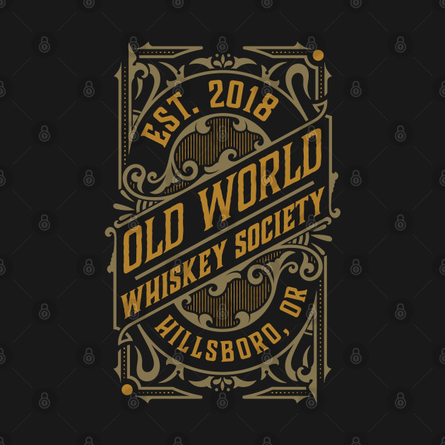 Back only Hillsboro Logo by Old World Whiskey Society