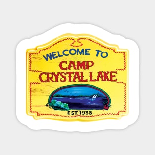 Camp Crystal Lake Magnet