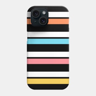 Liquorice Allsorts Striped Pattern Phone Case