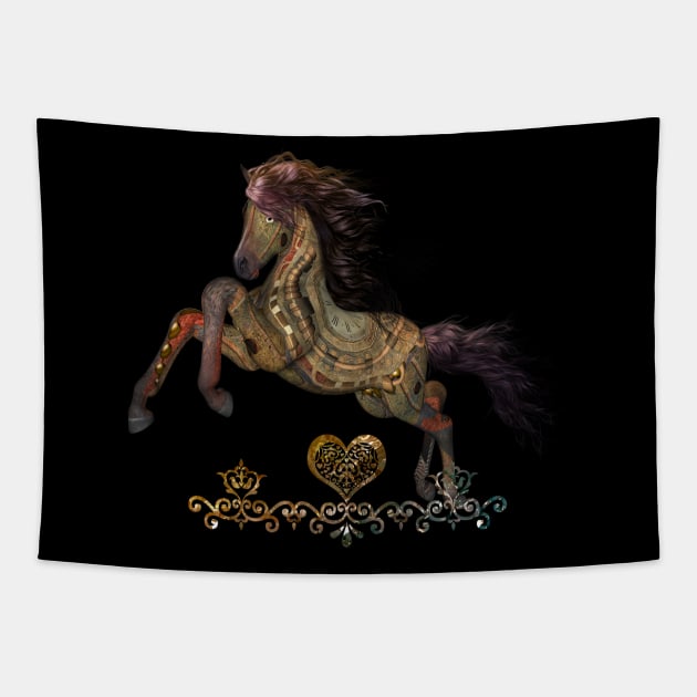 Wonderful steampunk foal Tapestry by Nicky2342