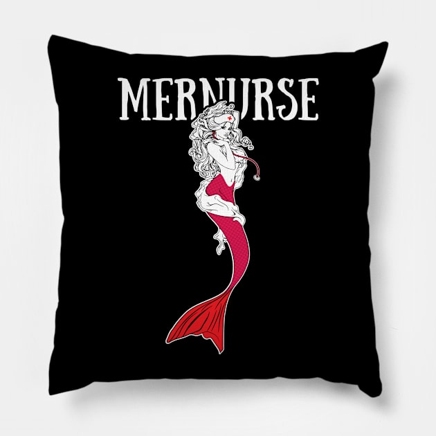 MerNurse Pillow by Madfido