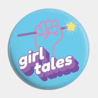 Girl Tales Cover Art Pin