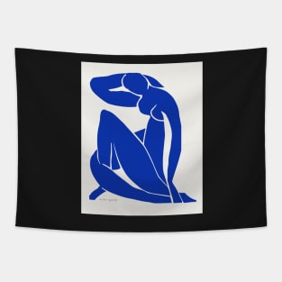 Henri Matisse Nu Bleu (Blue Nude) Reworked Wall Art Prints, Matisse Exhibition Posters, Art Prints, Men, Women, Gift Tapestry