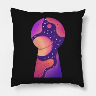 Galaxy vector illustrator Pillow