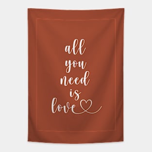 All you need is love Tapestry