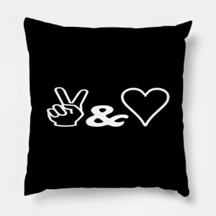 Peace & Love Pillow