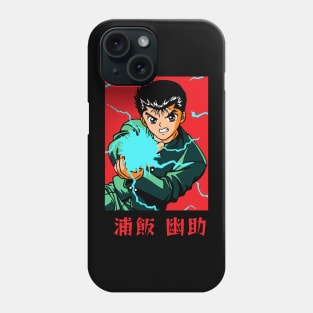 Yusuke Spirit Gun Anime Fanart Phone Case