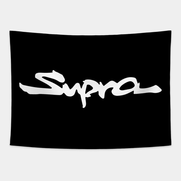 Toyota Supra logo Tapestry by JDM Boyz