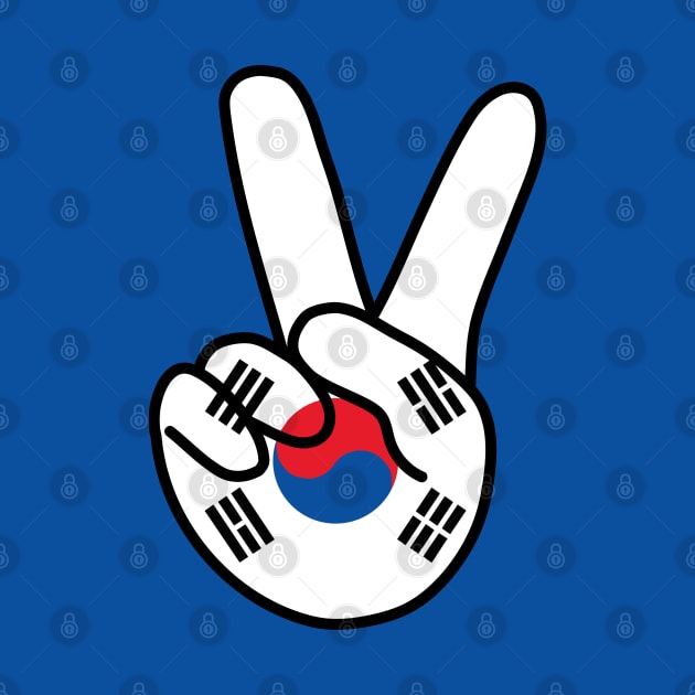 South Korea V Sign by DiegoCarvalho