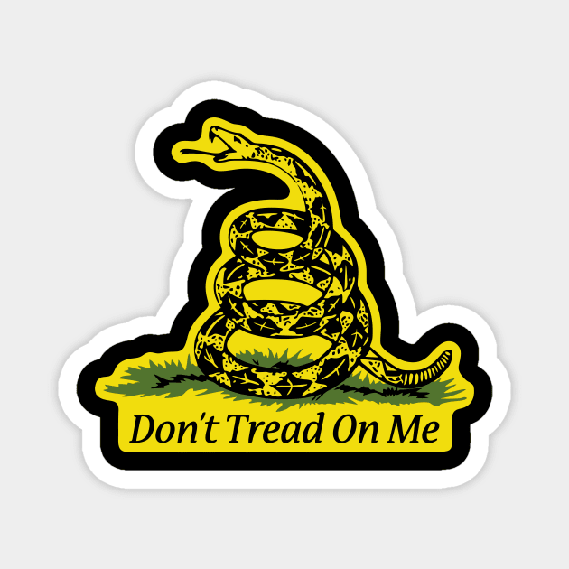 Dont Tread On Me - Flag Parody Magnet by Virly