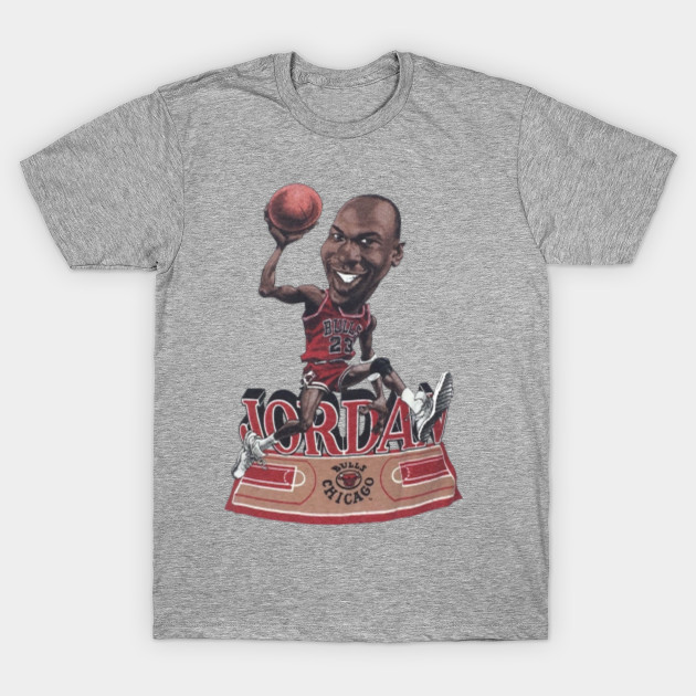michael jordan caricature t shirt