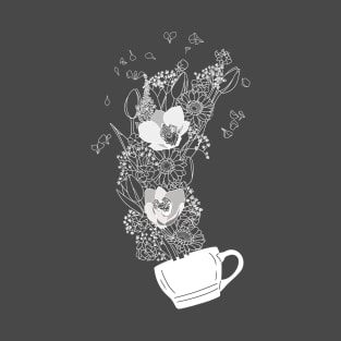 A Cup Of Flowers T-Shirt