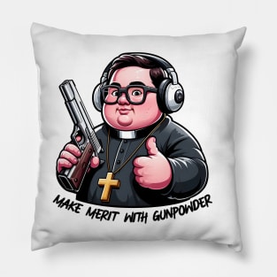 Gun Bless You Pillow