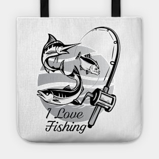 I Love Fishing Tote