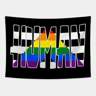 Human Ally Flag Tapestry