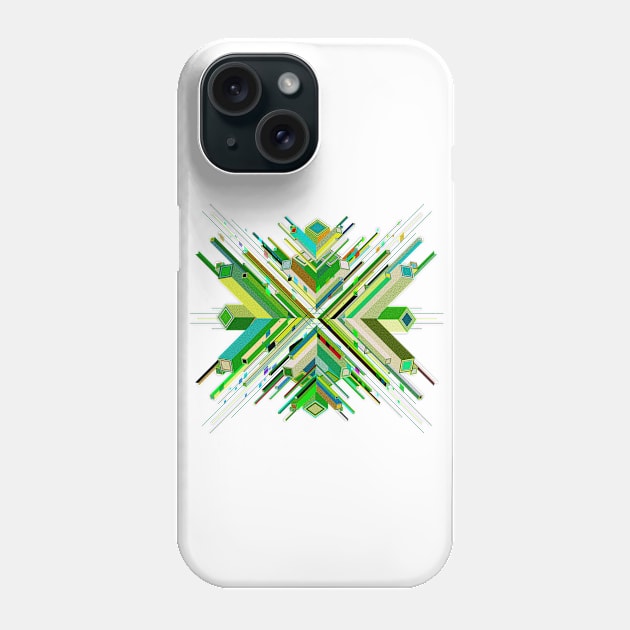 Abstract colorful geometric pattern in the form of rectangles. Phone Case by MrMaster