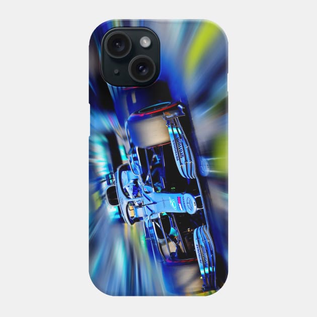 Mercedes F1 Racing Phone Case by DeVerviers